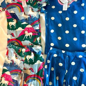 Set of mini Boden girls pajama/shirt set